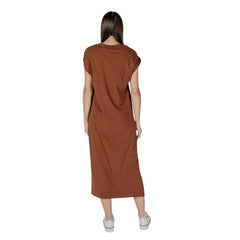 B.Young Brown Cotton Midi -   -  B.Young.