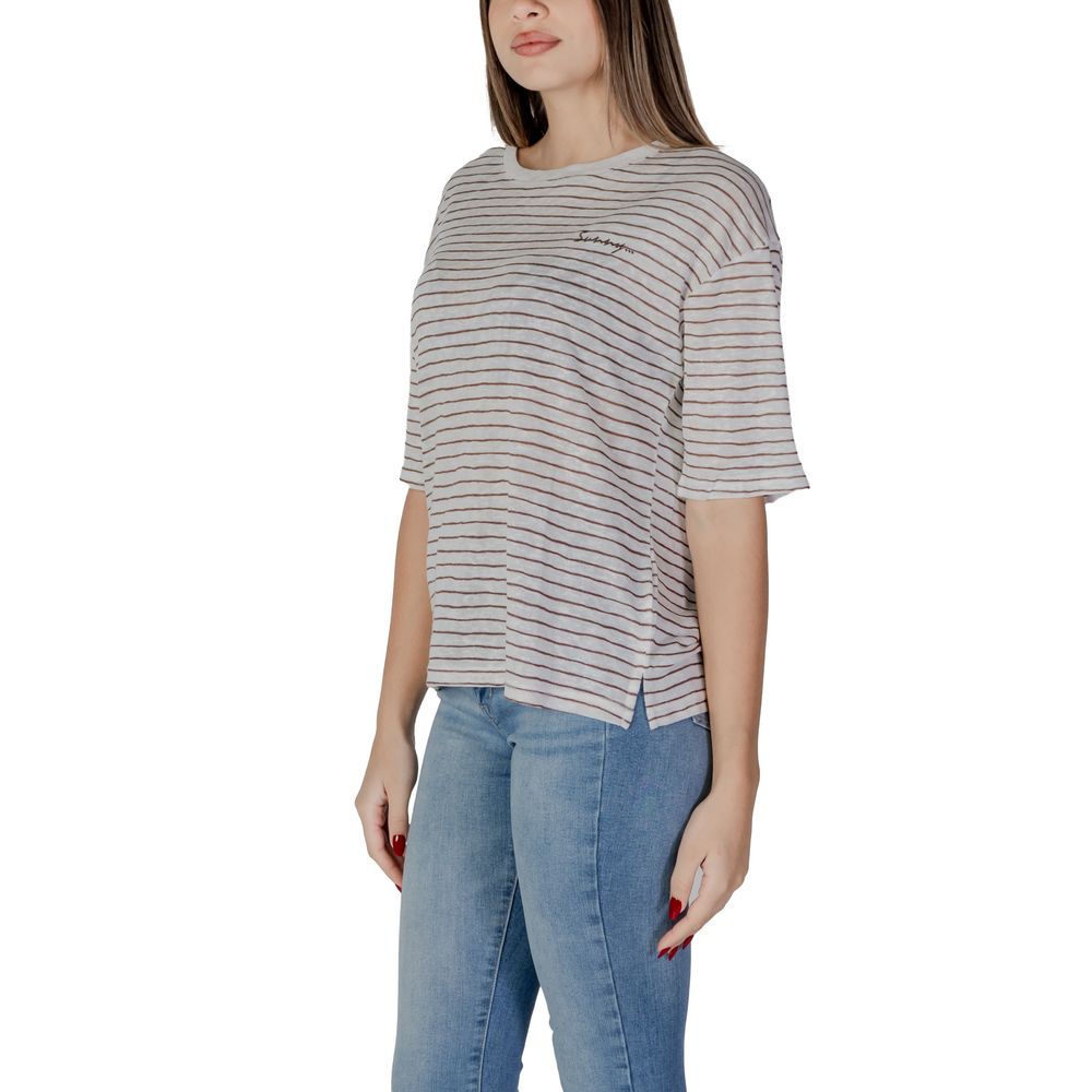 B.Young Brown Polyester T-Shirt -   -  B.Young.