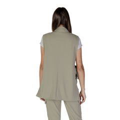 B.Young Green Polyester Waistcoat -   -  B.Young.