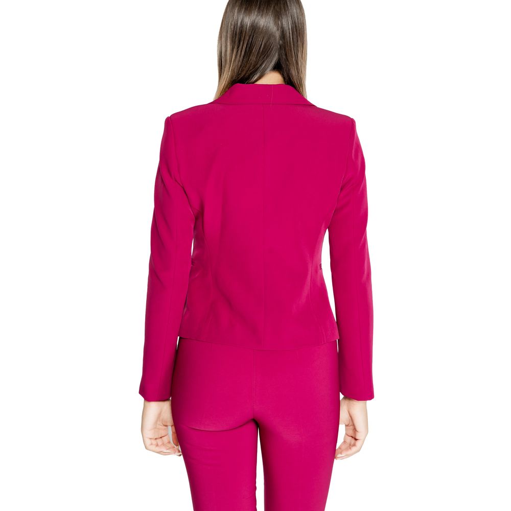 Rinascimento Bordeaux Polyester Blazer -   -  Rinascimento.