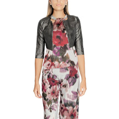 Rinascimento Gray Polyethylene Cardigan -   -  Rinascimento.