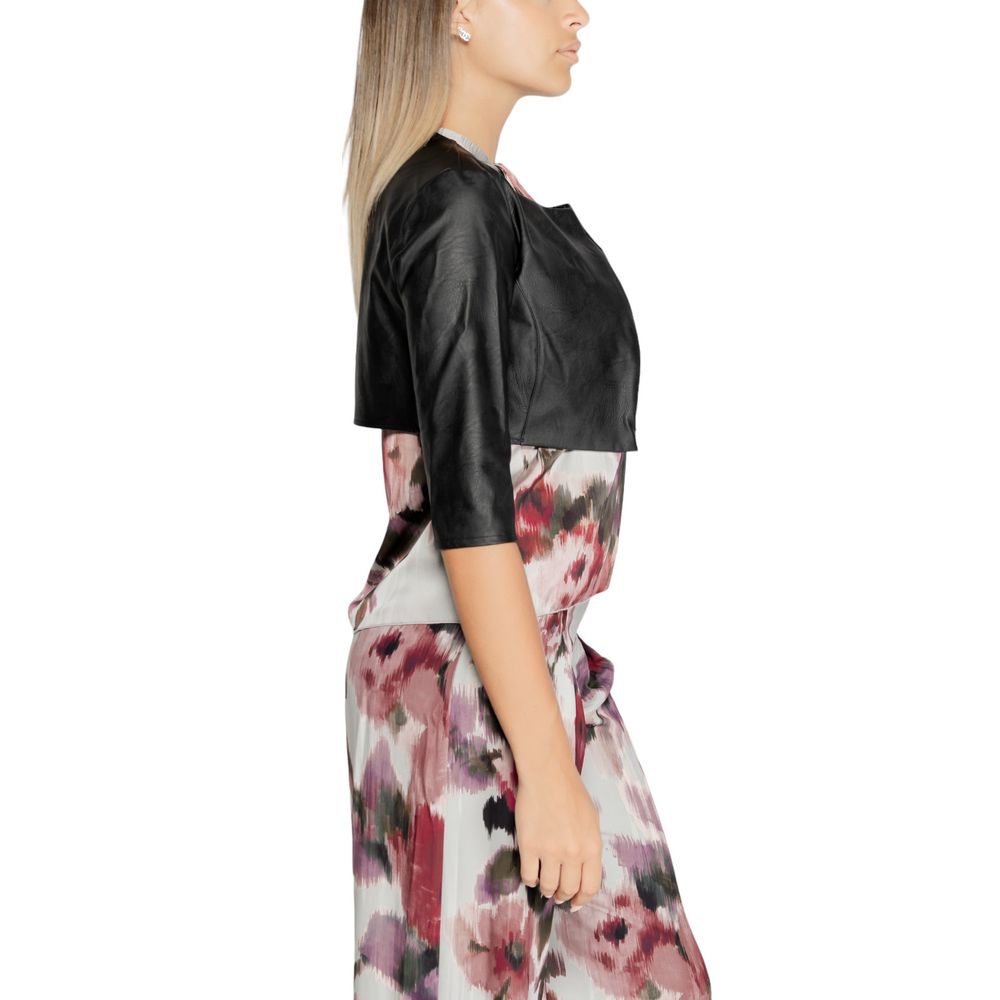 Rinascimento Black Polyethylene Cardigan -   -  Rinascimento.