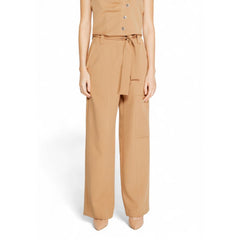 Rinascimento Beige Polyester Pant -   -  Rinascimento.