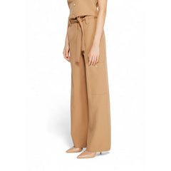 Rinascimento Beige Polyester Pant -   -  Rinascimento.