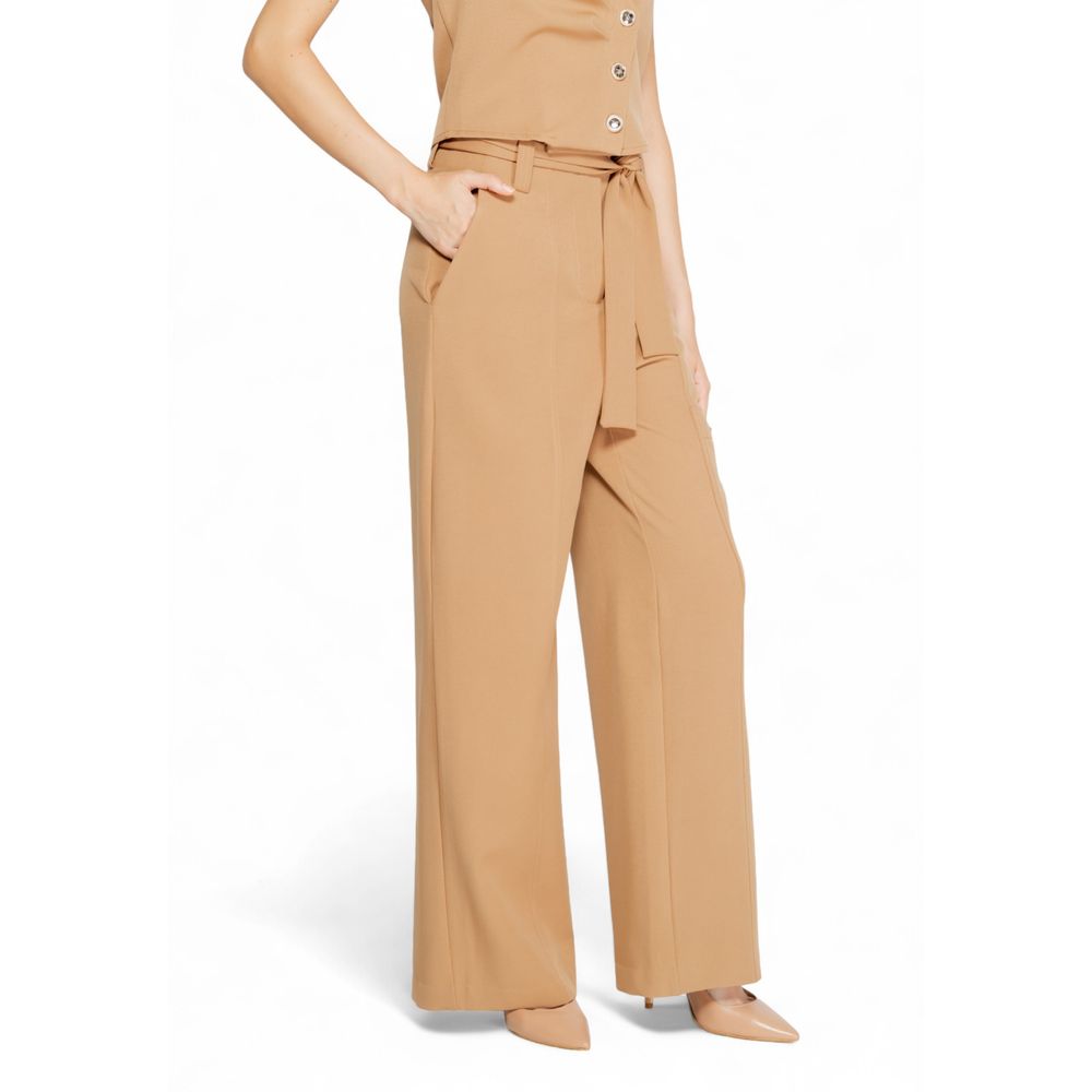 Rinascimento Beige Polyester Pant -   -  Rinascimento.