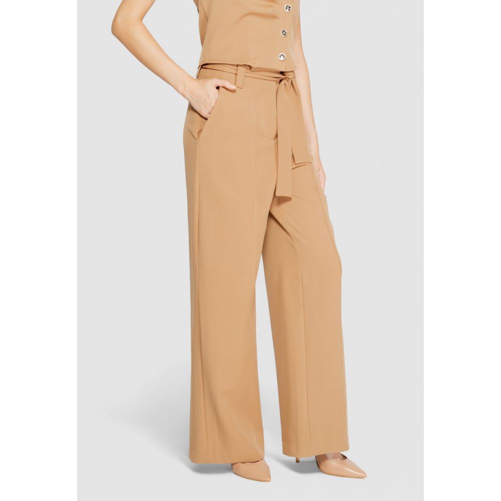 Rinascimento Beige Polyester Pant -   -  Rinascimento.