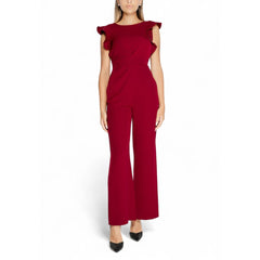 Rinascimento Bordeaux Polyester Jumpsuit -   -  Rinascimento.