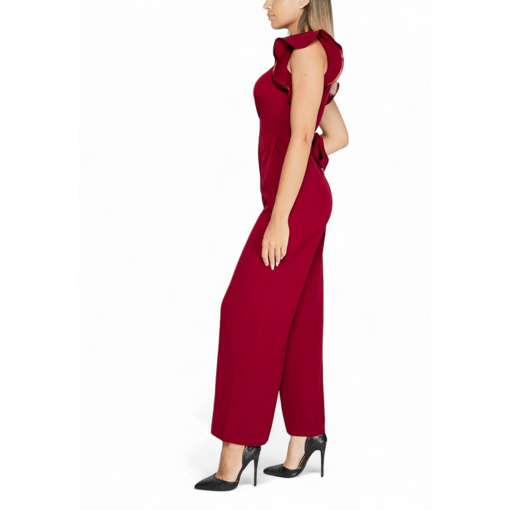 Rinascimento Bordeaux Polyester Jumpsuit -   -  Rinascimento.