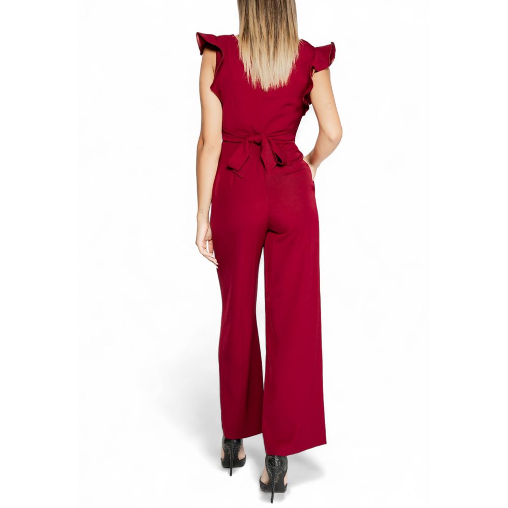 Rinascimento Bordeaux Polyester Jumpsuit -   -  Rinascimento.