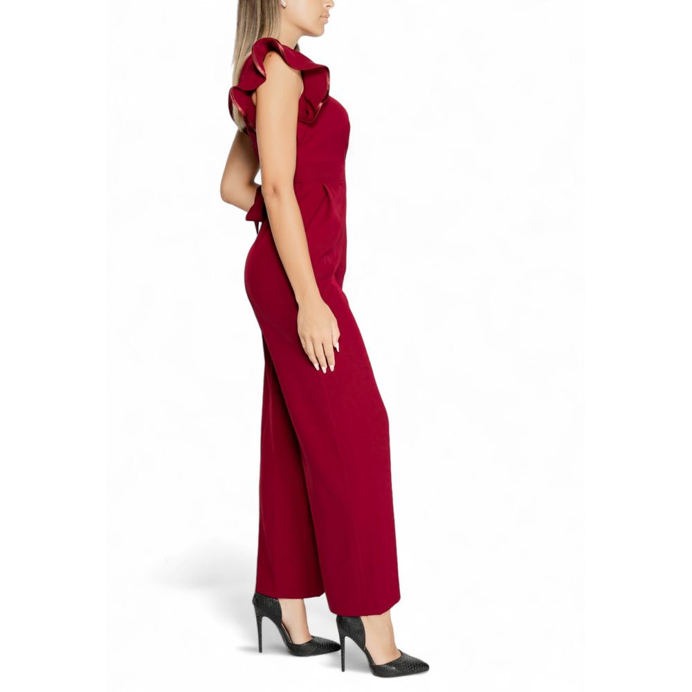 Rinascimento Bordeaux Polyester Jumpsuit -   -  Rinascimento.