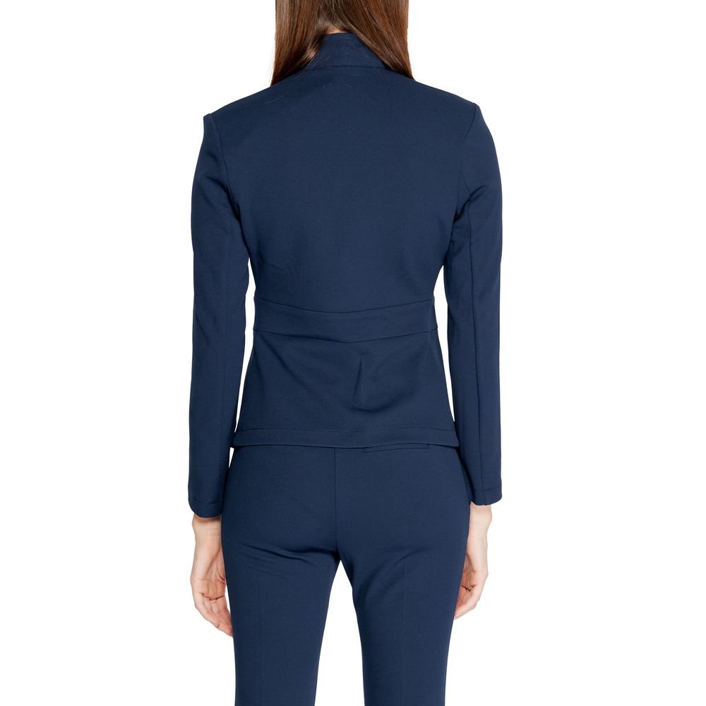 Rinascimento Blue Polyester Blazer -   -  Rinascimento.
