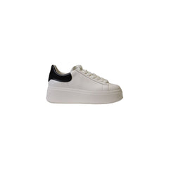 ASH Black And White Leather Sneaker -   -  ASH.