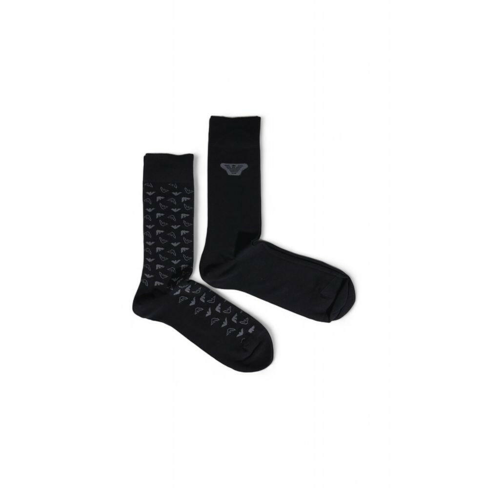 Emporio Armani Underwear Black Cotton Sock -  Men´s Socks -  Emporio Armani Underwear.