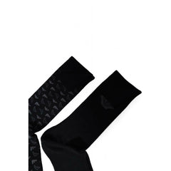 Emporio Armani Underwear Black Cotton Sock -  Men´s Socks -  Emporio Armani Underwear.
