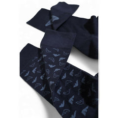 Emporio Armani Underwear Blue Cotton Sock -  Men´s Socks -  Emporio Armani Underwear.