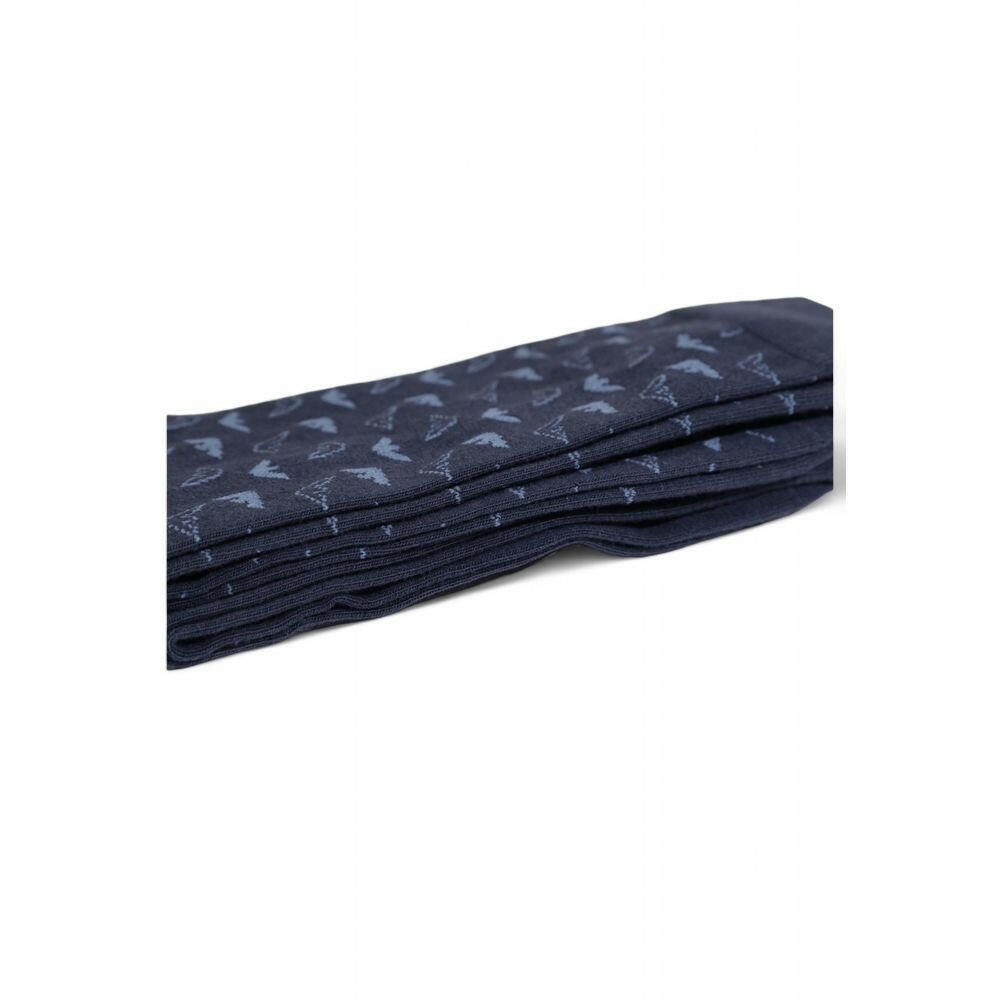 Emporio Armani Underwear Blue Cotton Sock -  Men´s Socks -  Emporio Armani Underwear.