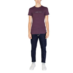 Emporio Armani Underwear Purple Cotton T-Shirt -   -  Emporio Armani Underwear.