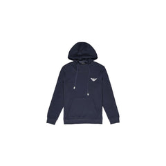 Emporio Armani Underwear Blue Cotton Hoody -   -  Emporio Armani Underwear.