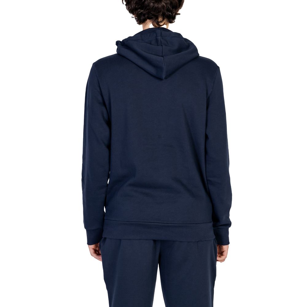 Emporio Armani Underwear Blue Cotton Hoody -   -  Emporio Armani Underwear.