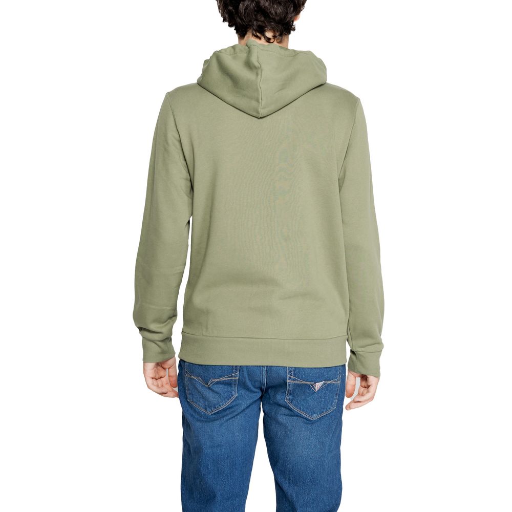 Emporio Armani Underwear Green Cotton Hoody -   -  Emporio Armani Underwear.