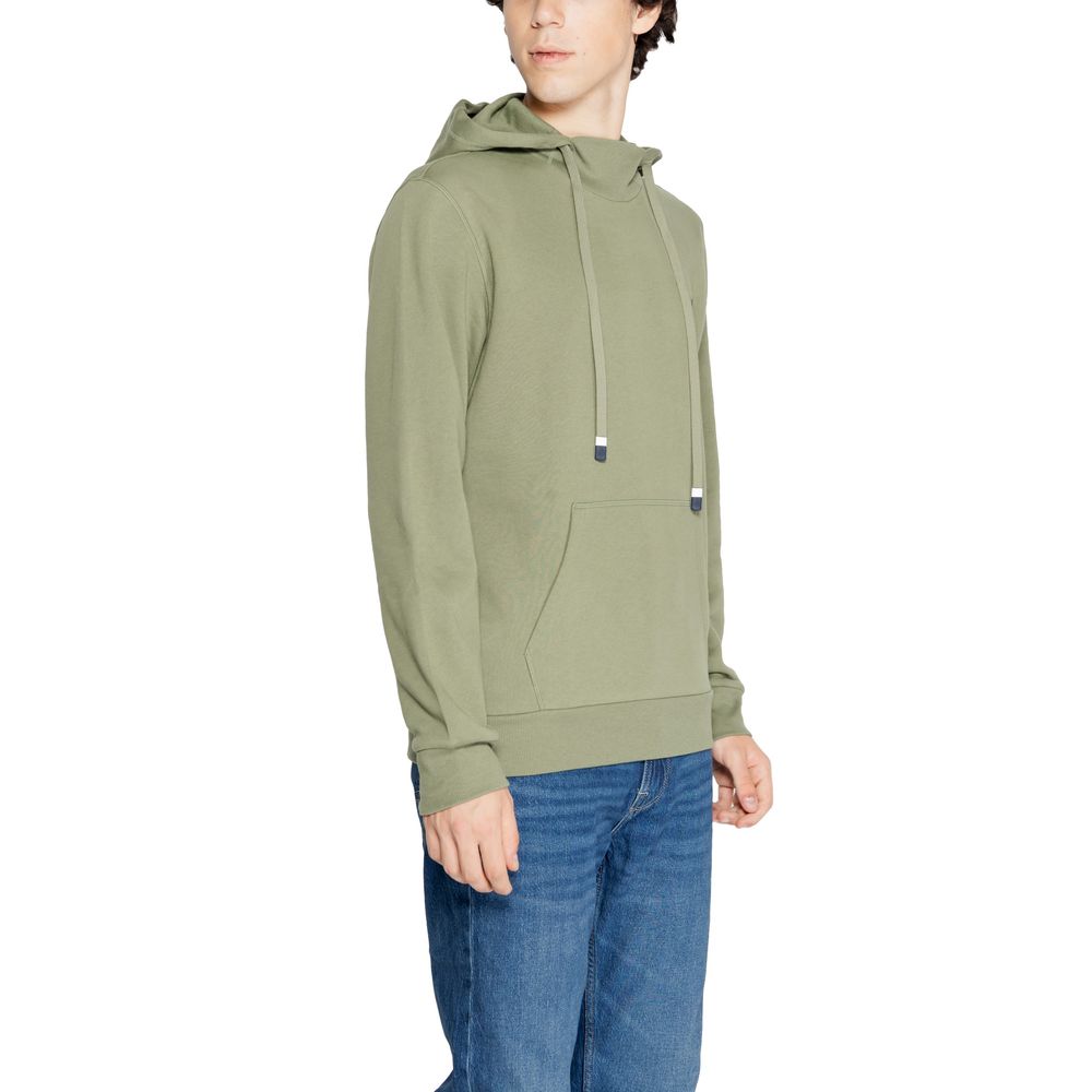 Emporio Armani Underwear Green Cotton Hoody -   -  Emporio Armani Underwear.