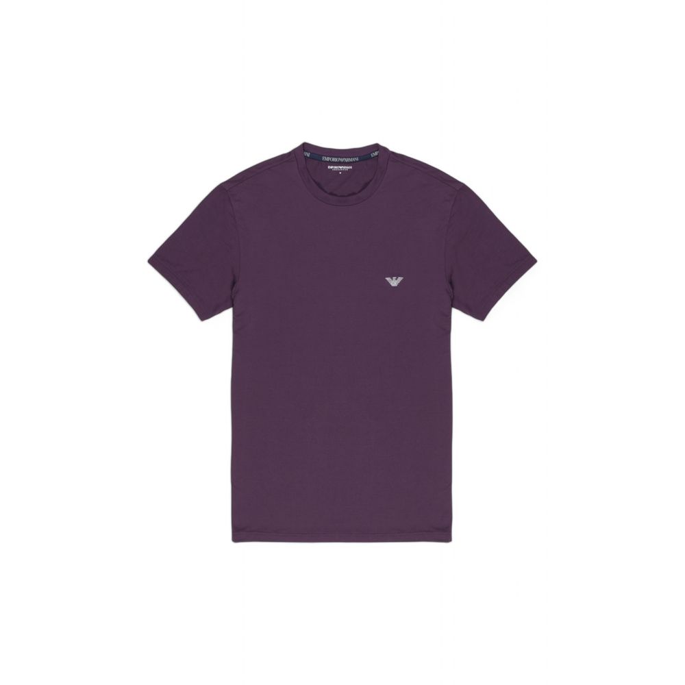 Emporio Armani Underwear Purple Modal T-Shirt -   -  Emporio Armani Underwear.