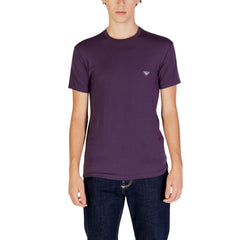 Emporio Armani Underwear Purple Modal T-Shirt -   -  Emporio Armani Underwear.
