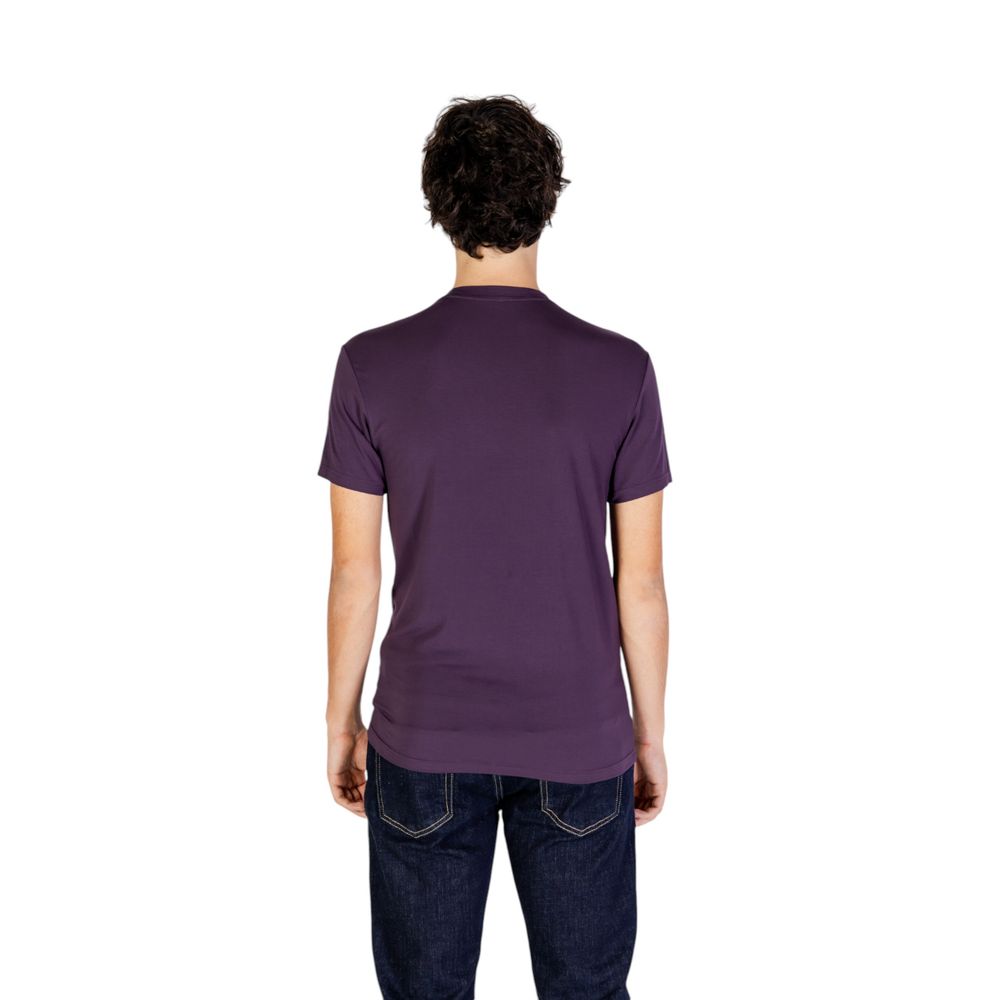 Emporio Armani Underwear Purple Modal T-Shirt -   -  Emporio Armani Underwear.