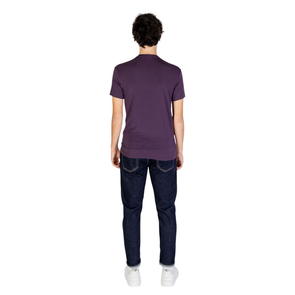 Emporio Armani Underwear Purple Modal T-Shirt -   -  Emporio Armani Underwear.