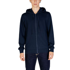 Emporio Armani Underwear Blue Polyester Hoody -   -  Emporio Armani Underwear.