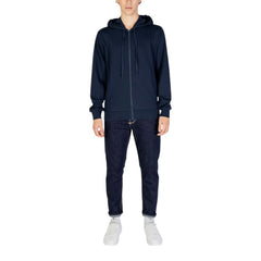 Emporio Armani Underwear Blue Polyester Hoody -   -  Emporio Armani Underwear.