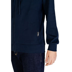 Emporio Armani Underwear Blue Polyester Hoody -   -  Emporio Armani Underwear.