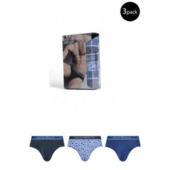 Emporio Armani Underwear Blue Cotton Underwear -   -  Emporio Armani Underwear.