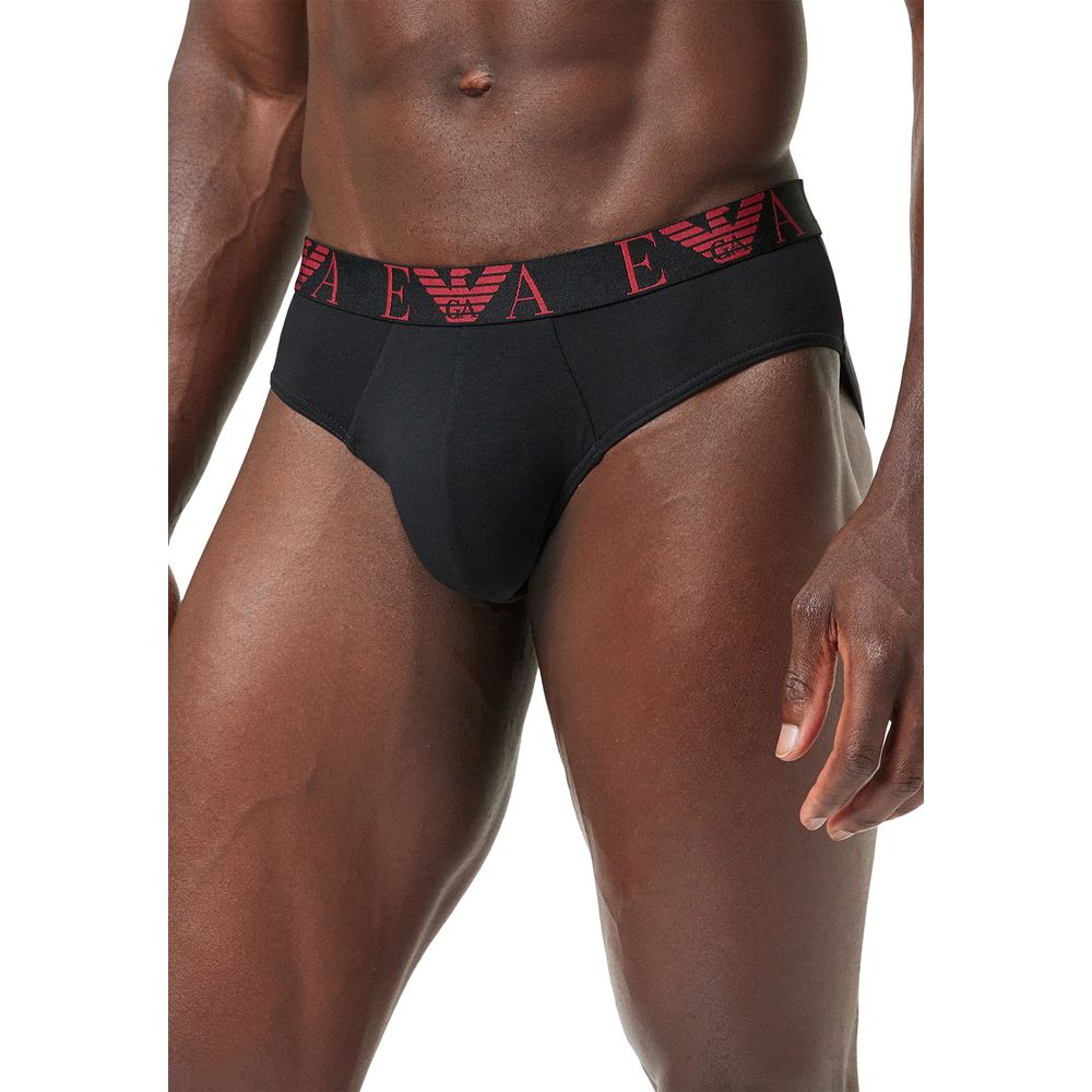 Emporio Armani Underwear Red Cotton Underwear -   -  Emporio Armani Underwear.