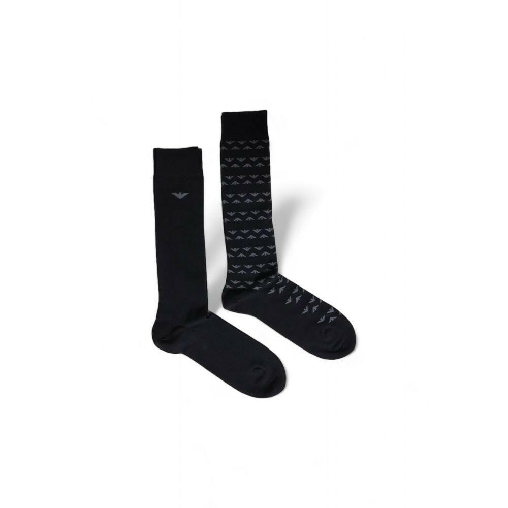 Emporio Armani Underwear Black Cotton Sock -  Men´s Socks -  Emporio Armani Underwear.