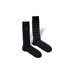Emporio Armani Underwear Black Cotton Sock -  Men´s Socks -  Emporio Armani Underwear.