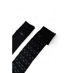 Emporio Armani Underwear Black Cotton Sock -  Men´s Socks -  Emporio Armani Underwear.
