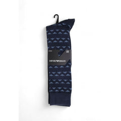 Emporio Armani Underwear Blue Cotton Sock -  Men´s Socks -  Emporio Armani Underwear.