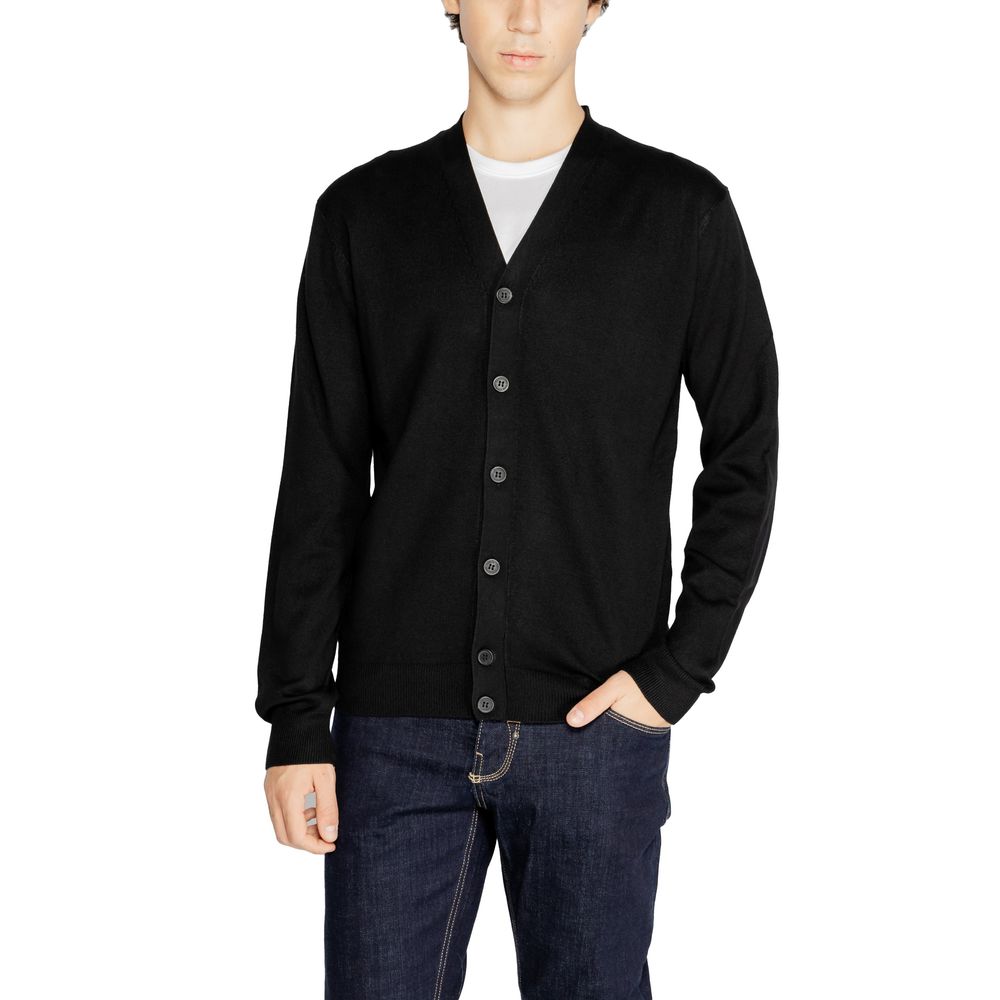 Hamaki-Ho Black Viscose Cardigan -   -  Hamaki-Ho.