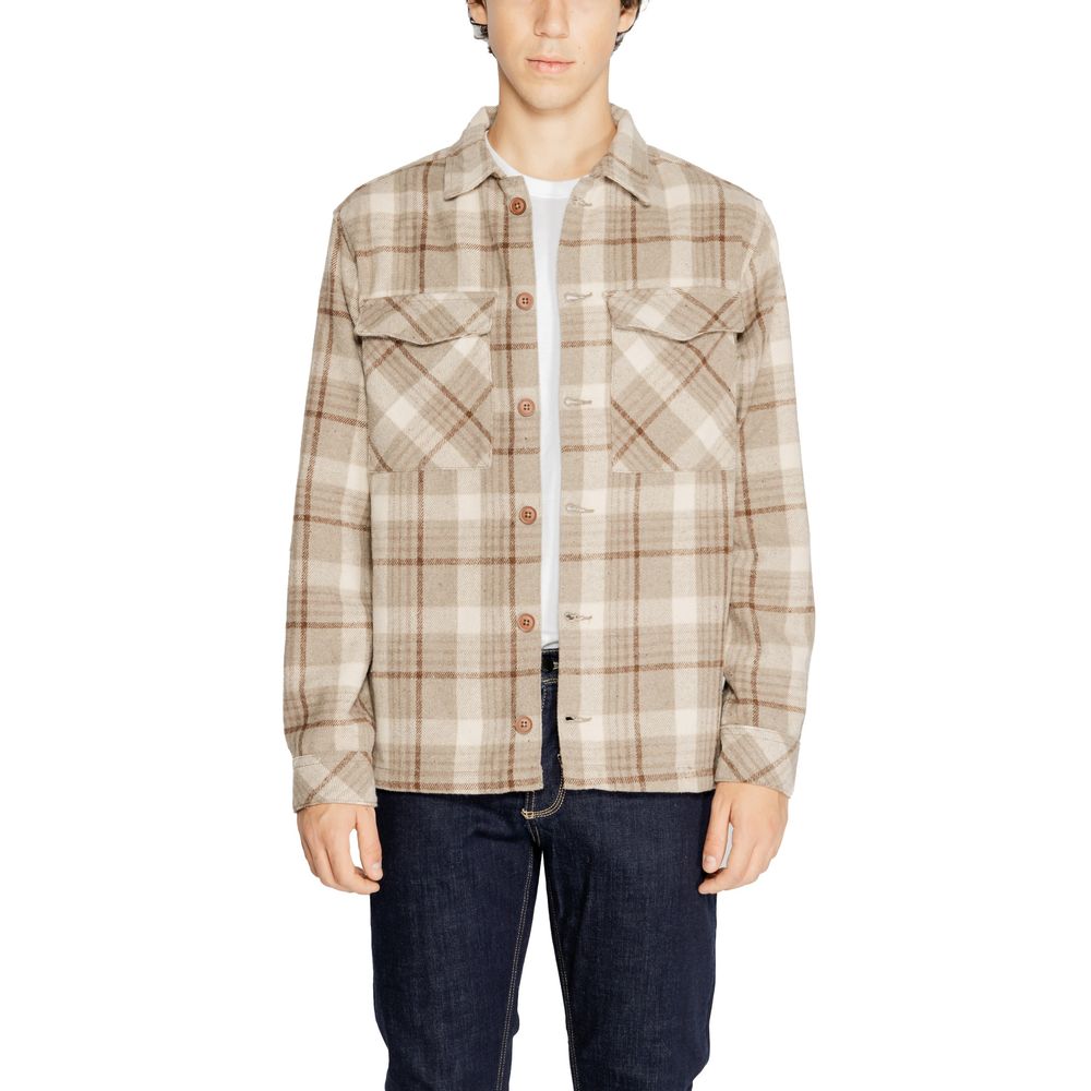 Hamaki-Ho Beige Polyester Shirt -   -  Hamaki-Ho.