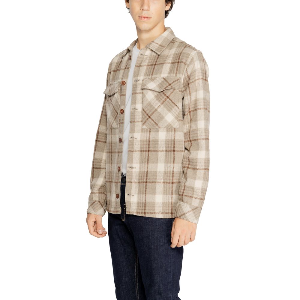 Hamaki-Ho Beige Polyester Shirt -   -  Hamaki-Ho.