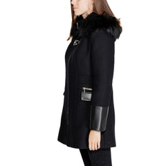 Morgan De Toi Black Wool Coat -   -  Morgan De Toi.