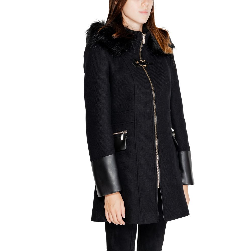 Morgan De Toi Black Wool Coat -   -  Morgan De Toi.