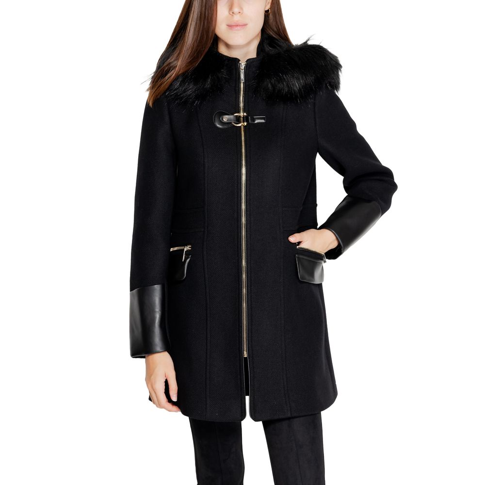 Morgan De Toi Black Wool Coat -   -  Morgan De Toi.