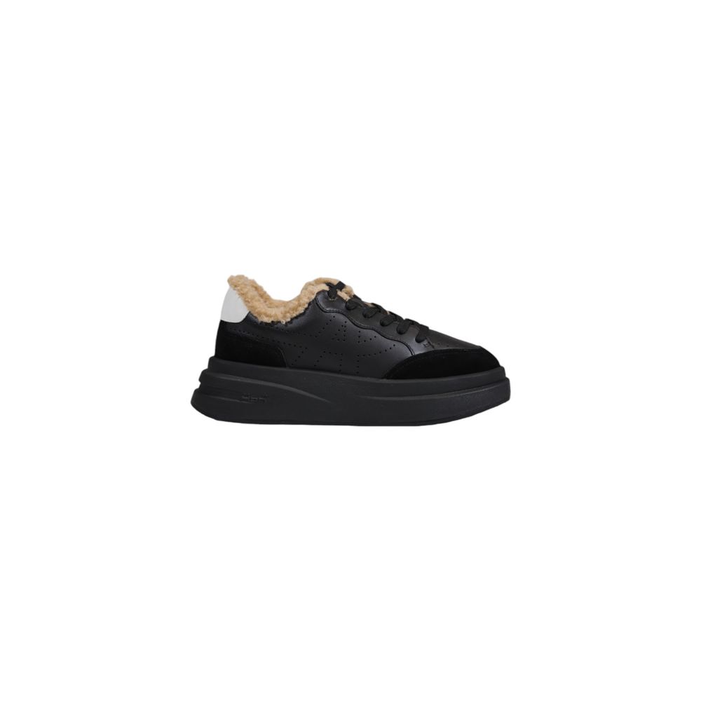 ASH Black And White Leather Sneaker -   -  ASH.