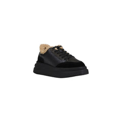 ASH Black And White Leather Sneaker -   -  ASH.