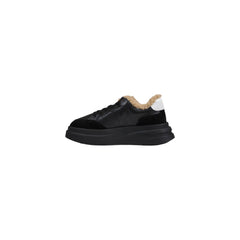 ASH Black And White Leather Sneaker -   -  ASH.