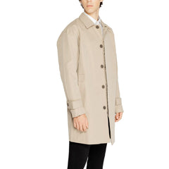 Only & Sons Beige Polyester Trench Coat -   -  Only & Sons.