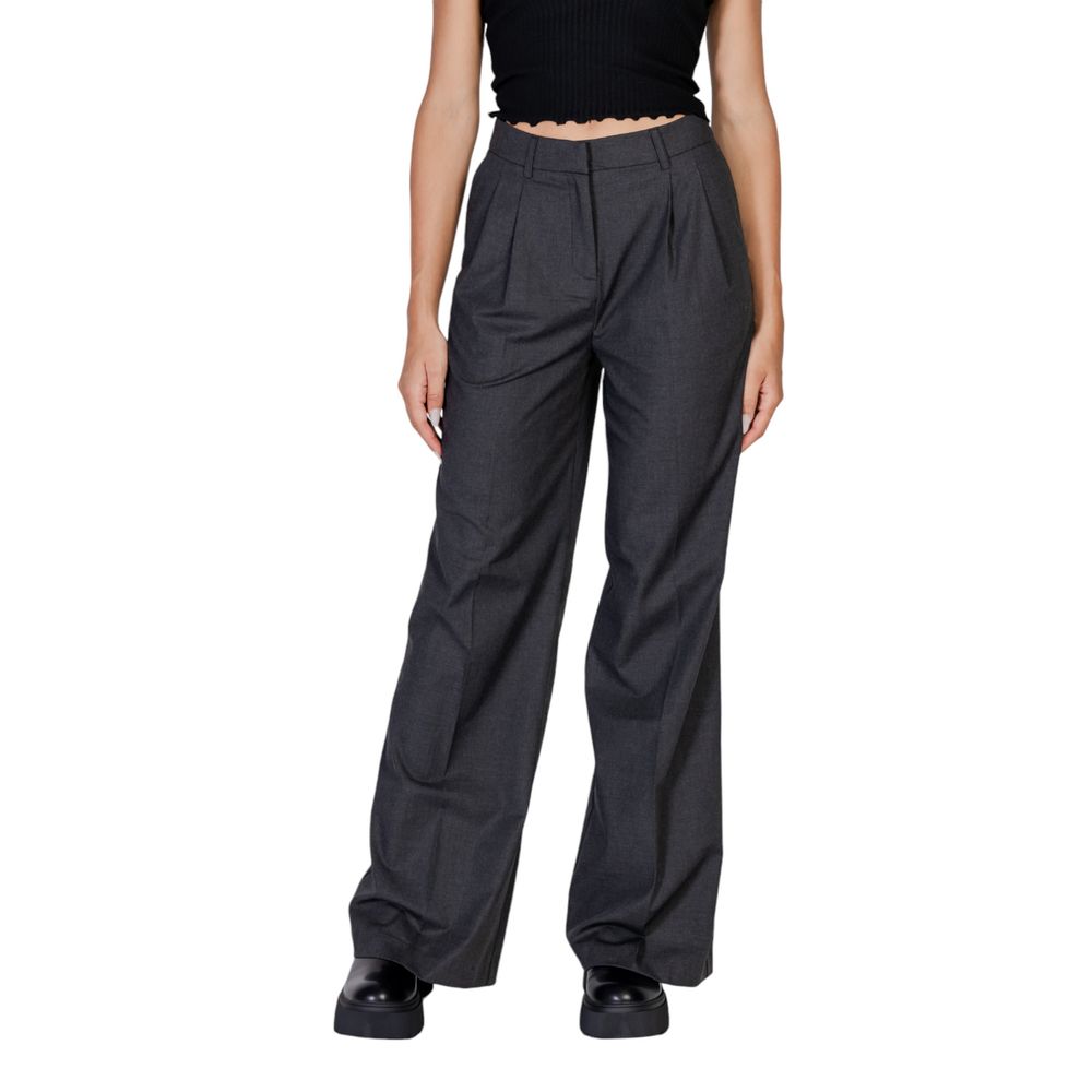 Morgan De Toi Gray Polyester Pant -   -  Morgan De Toi.