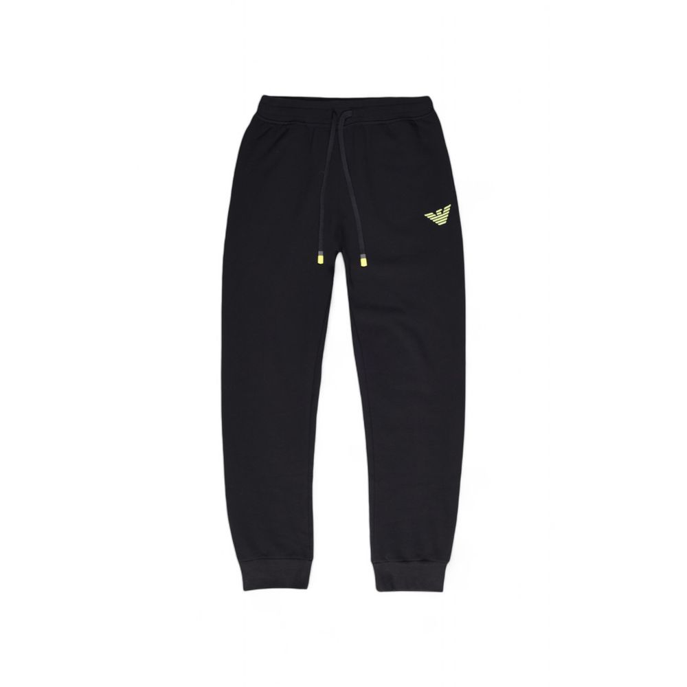 Emporio Armani Underwear Black Cotton Joggers Workout Pant -   -  Emporio Armani Underwear.